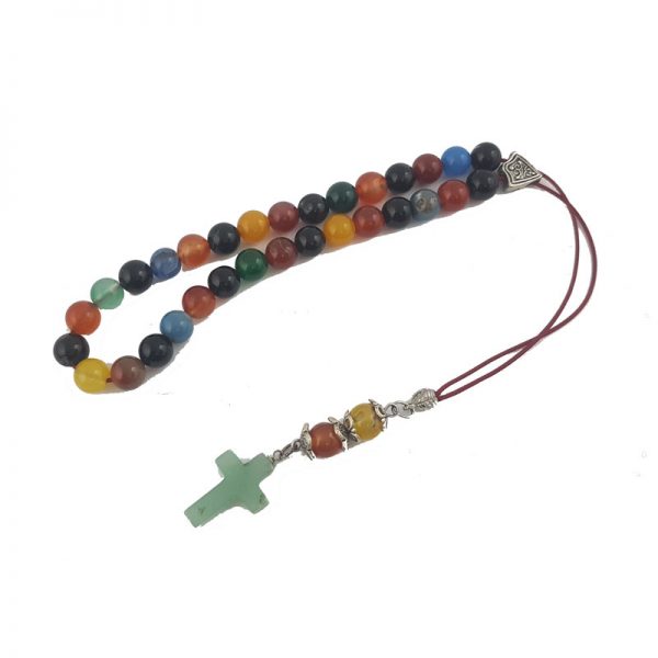 Agate rosary