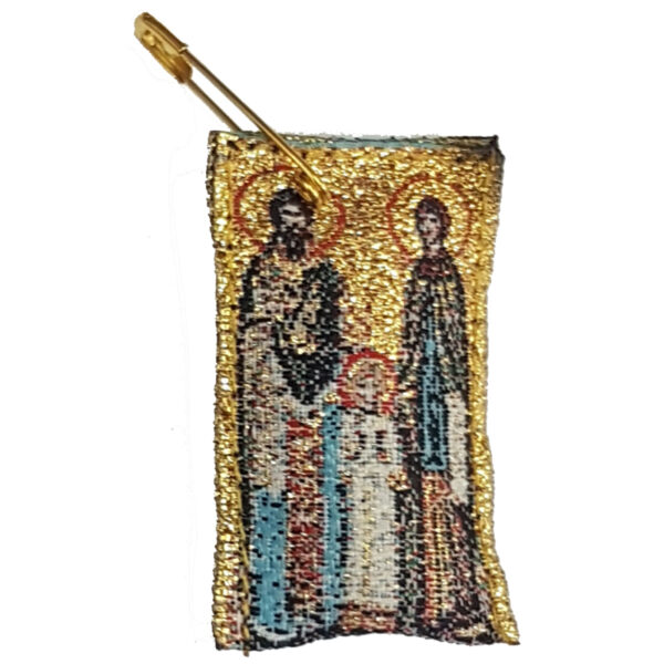 Saints Raphael Nicholas and Peace amulet