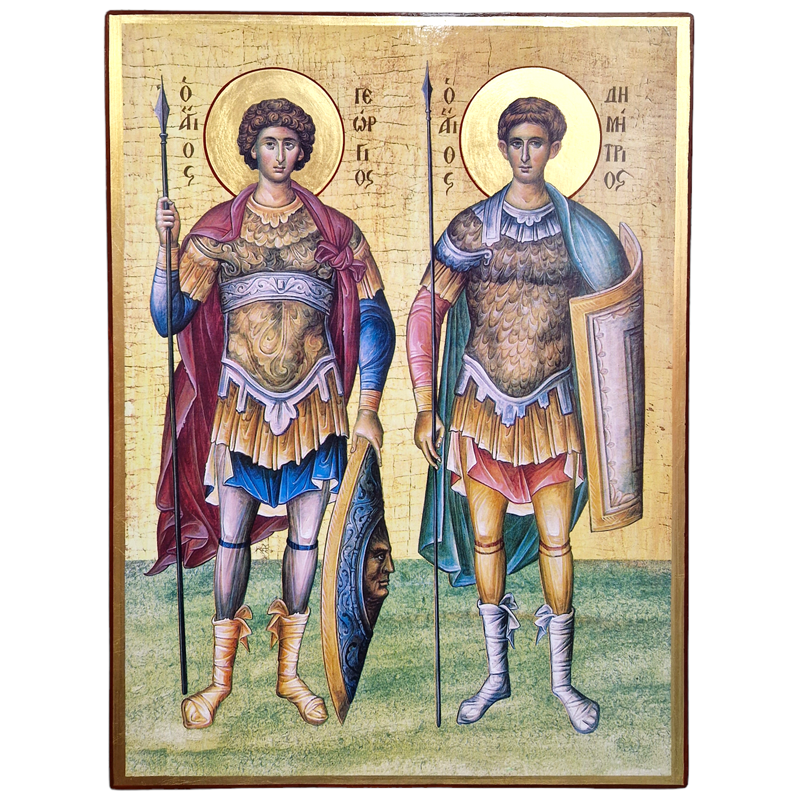Saints Demetrius and George
